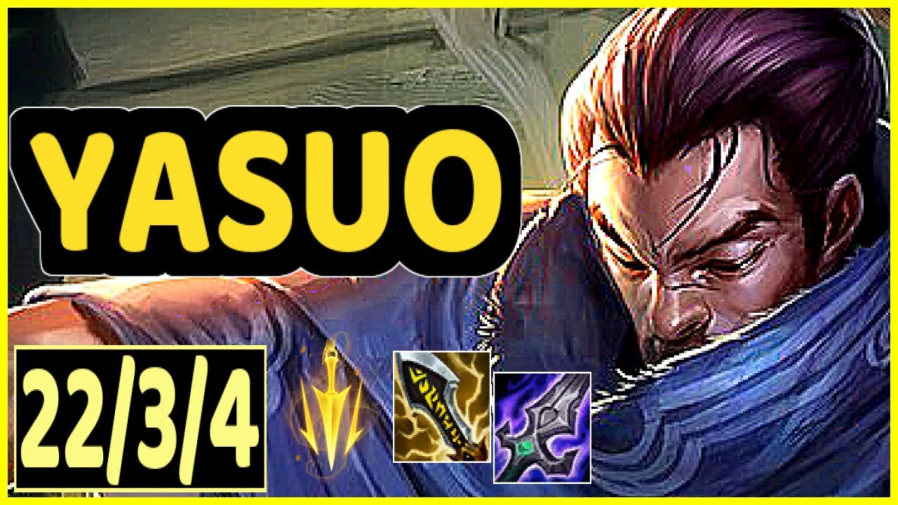 YASUO VS YONE - 22/3/4 KDA TOP GAMEPLAY