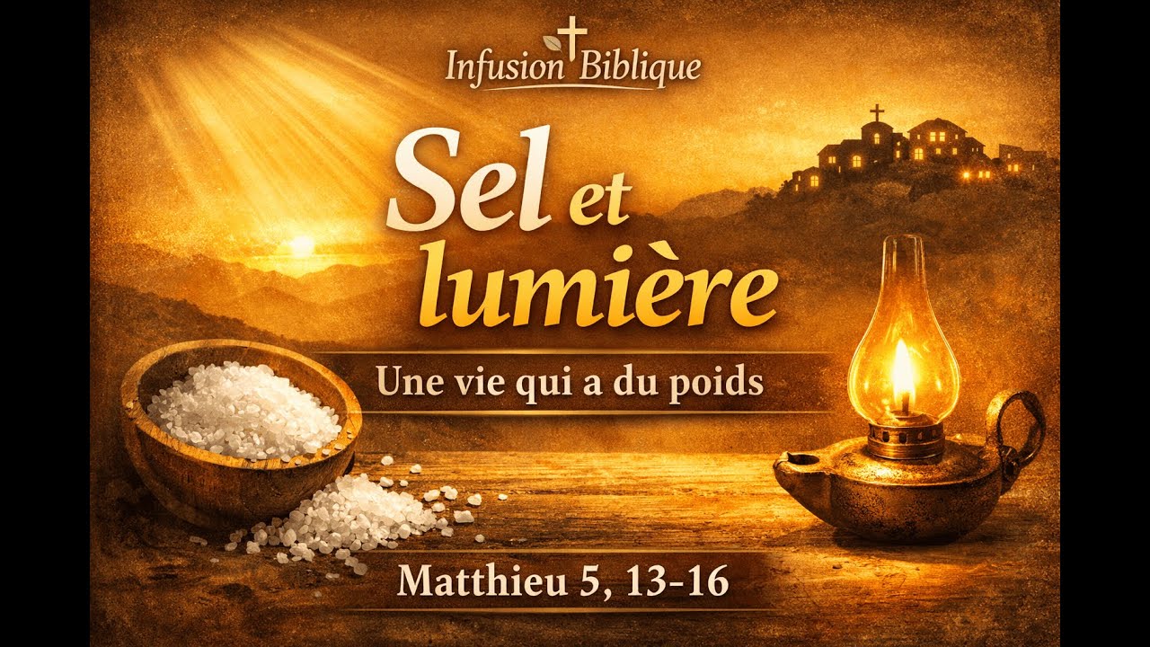 Sel et lumière : ce que nous sommes déjà peut transformer le monde | Mt 5,13-16