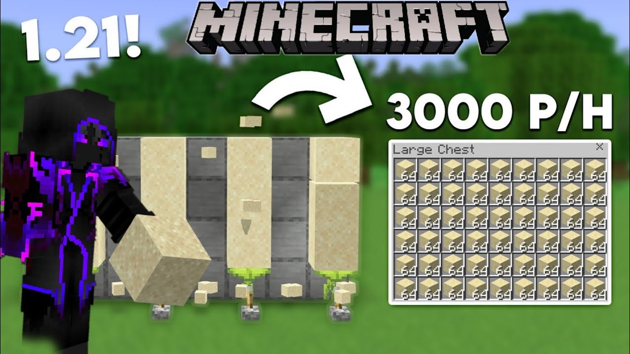 Minecraft: Easy 1.21 sand duper !