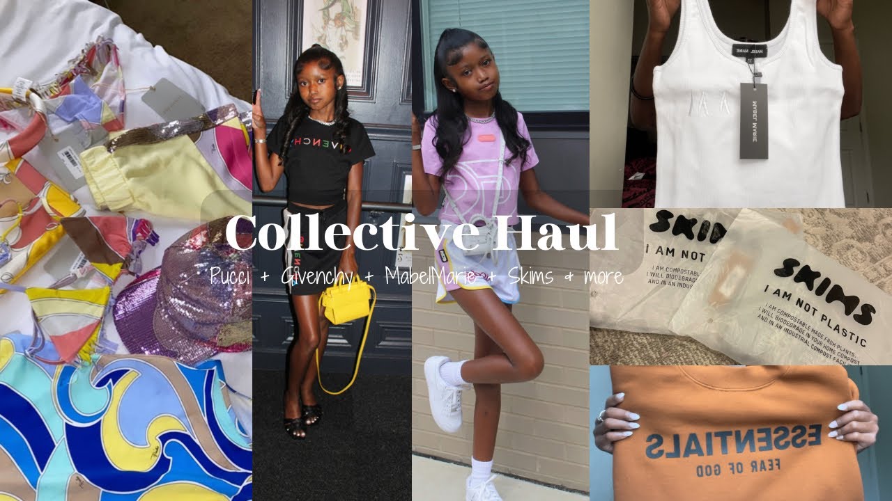 COLLECTIVE HAUL|  pucci + givenchy + mabel marie + skims & more