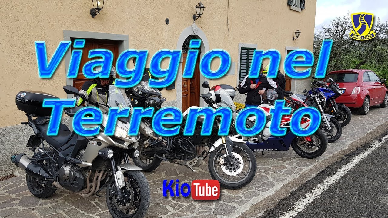 Viaggio nel terremoto : YAMAHA TRACER 900