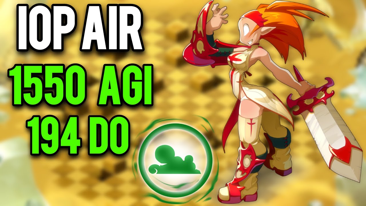 Stuff Iop Air 200 Full Agilité : Dégâts Ultime (DOFUS Touch 2025)