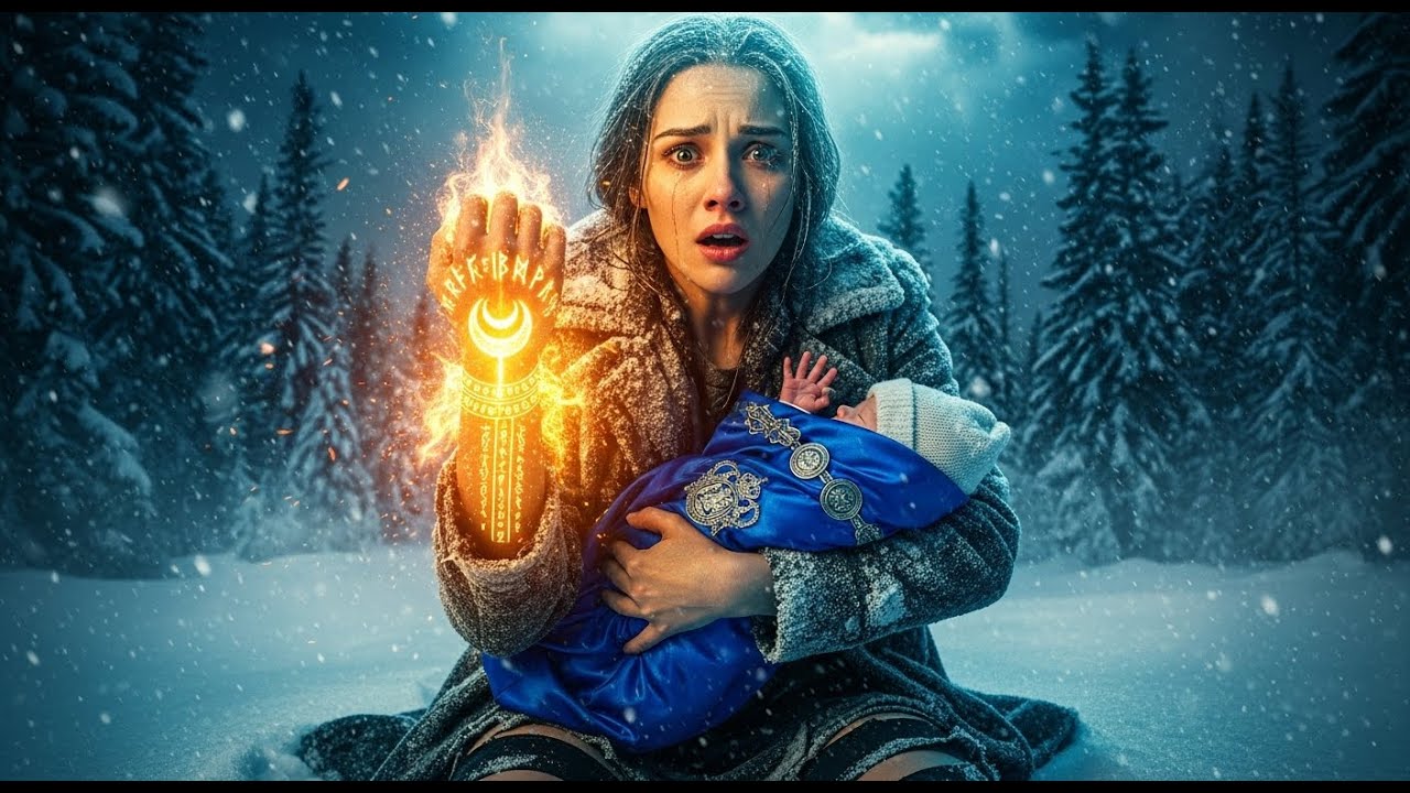 La Omega encontró un bebé moribundo en la nieve, en el instante en que lo tocó, a marca del Rey Alfa