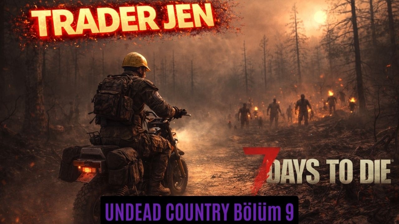Yanmış Bölgeye Gitmek İyi Fikir miydi? | 7 Days to Die v2.5 Undead Country MOD Bölüm 9
