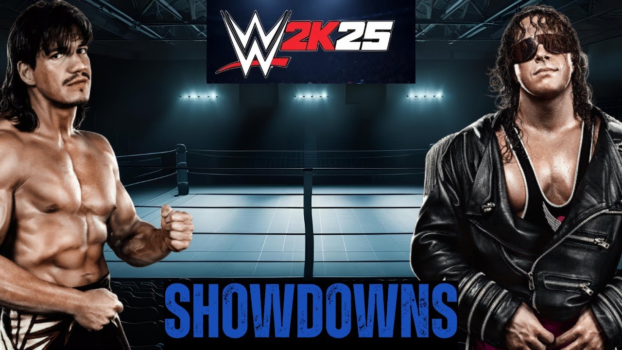 WWE 2K25 SHOWDOWNS Bret Hart (AI) vs.  Eddie Guerrero (ME)