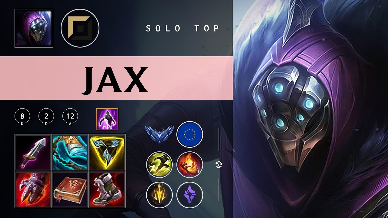 Jax Top vs Pantheon - EUW Diamond Patch 26.03