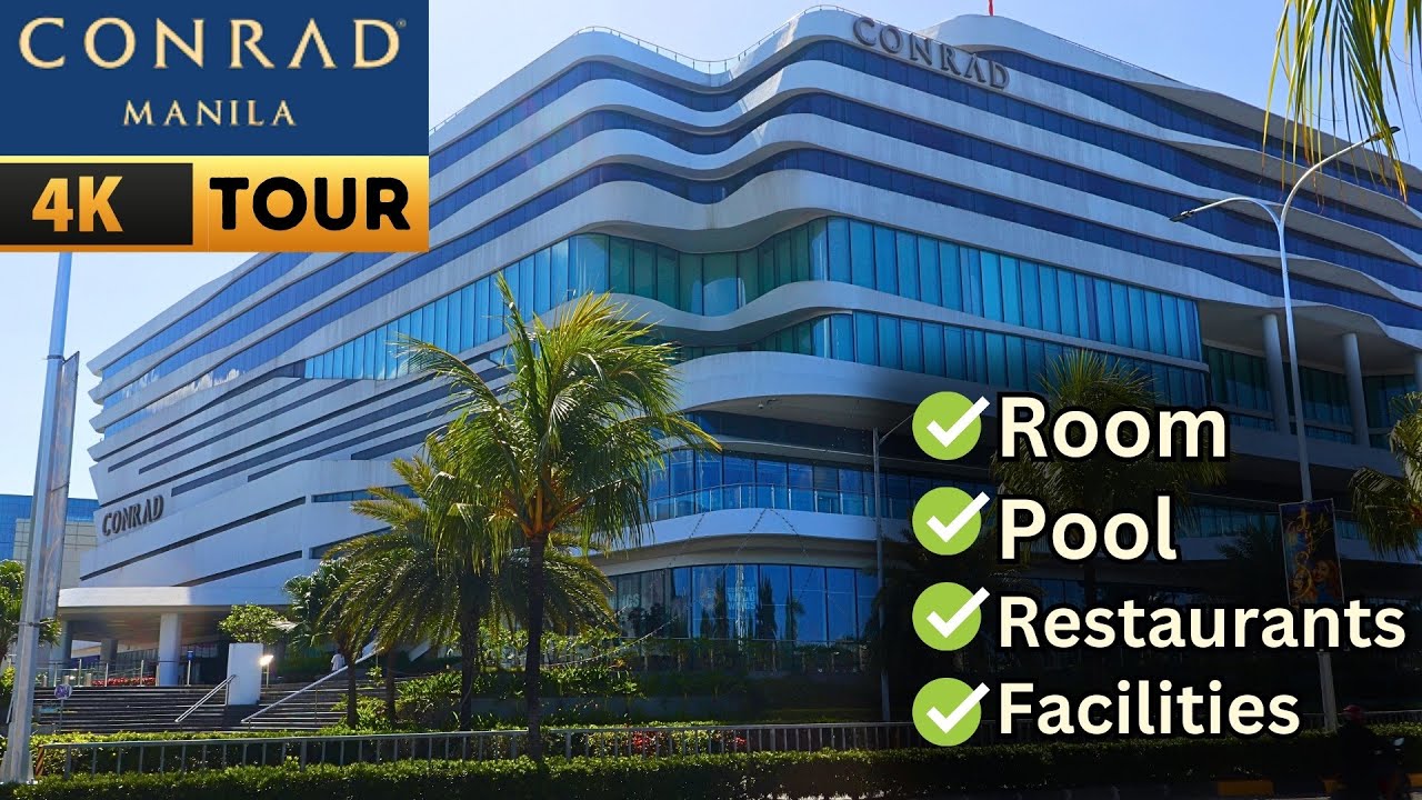 Conrad Manila Staycation | 5-Star Luxury Hotel Tour 2024
