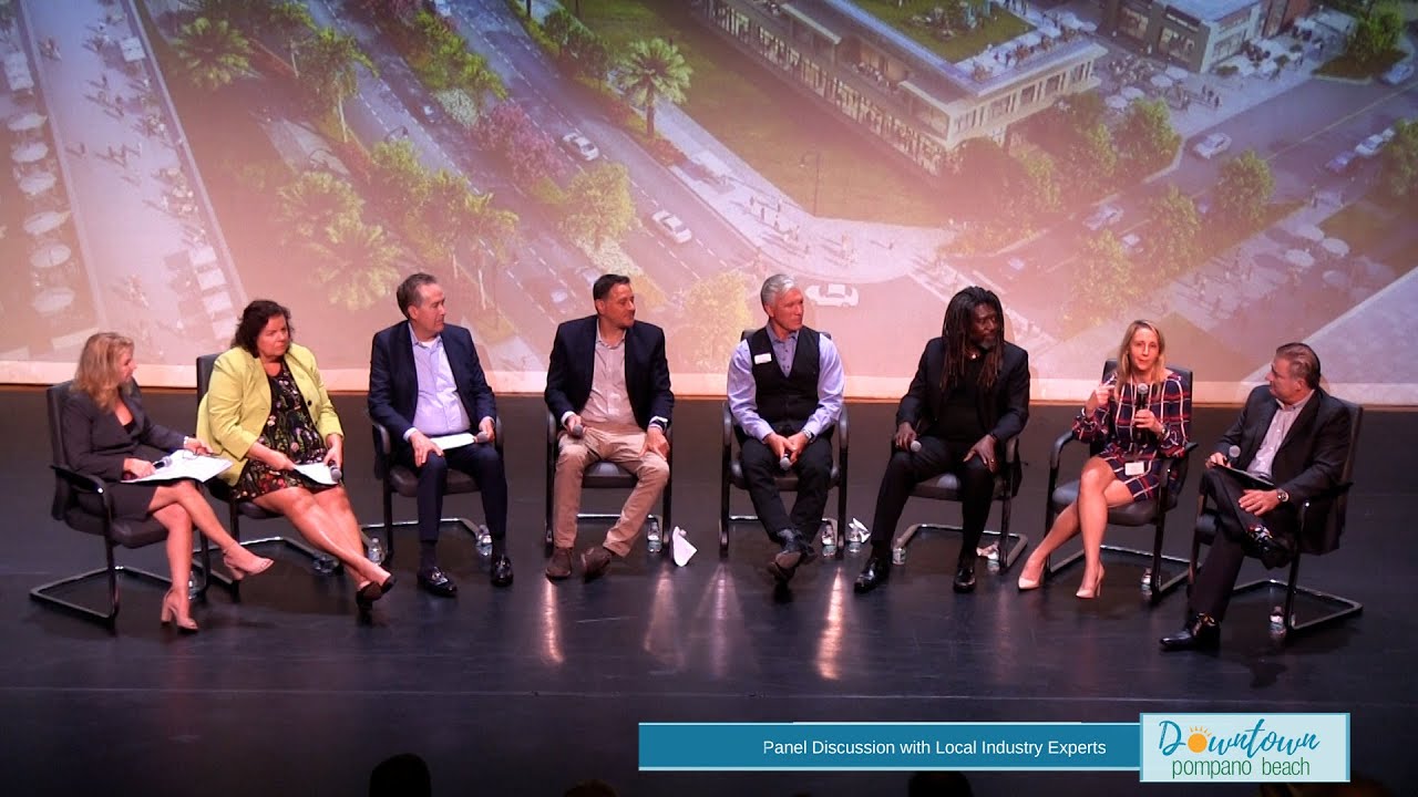 Pompano Beach Downtown Panel Discussion