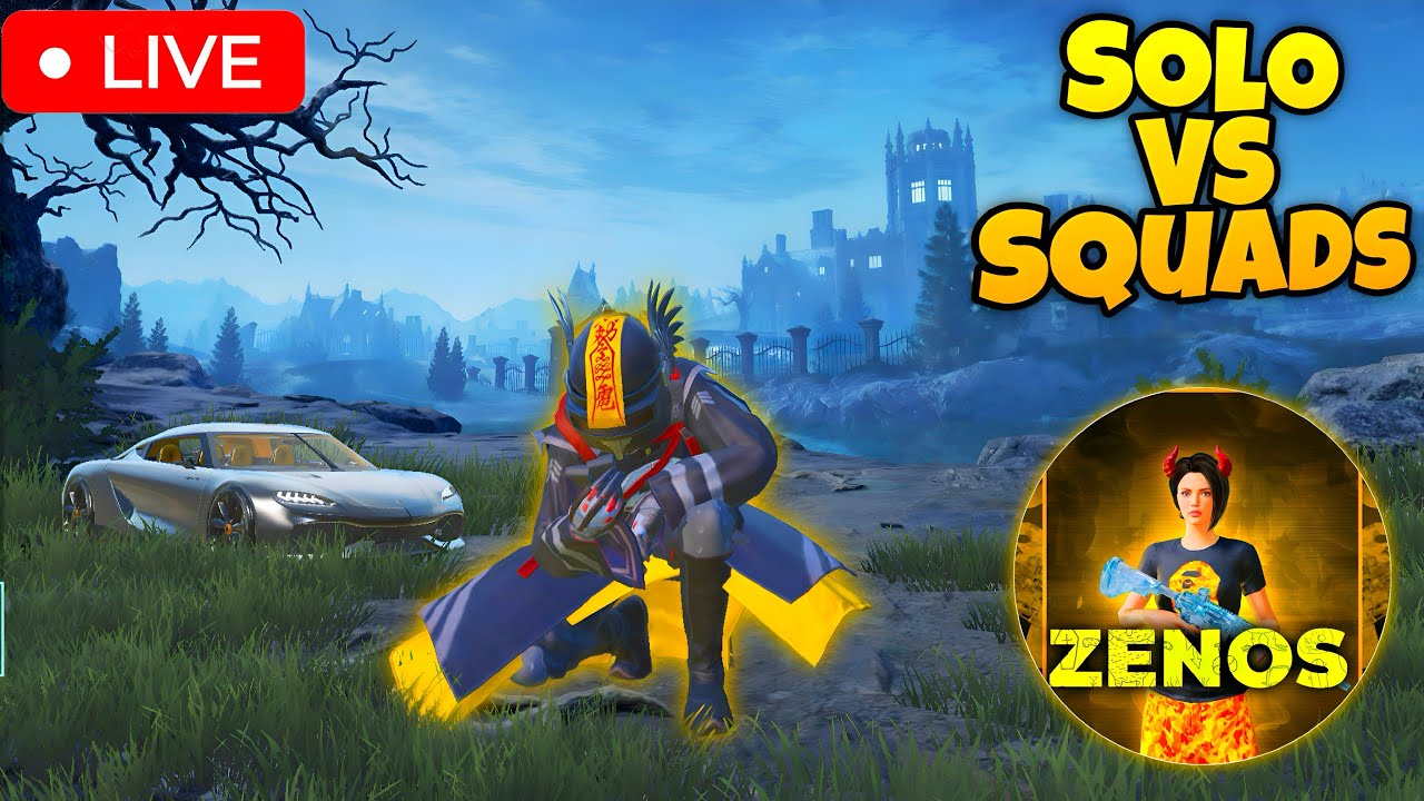 SOLO VS SQUAD RANKED / ZENOS LIVE