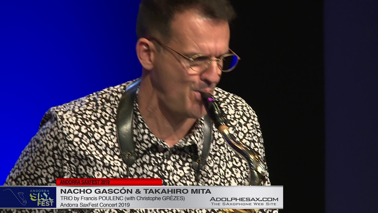 Nacho Gascon & Takahiro Mita - Trio by Francis Poulenc