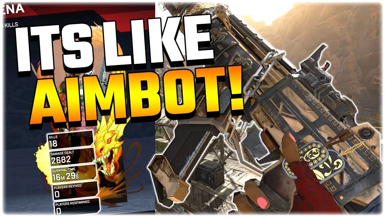 Its like aimbot using the R301.. (Apex Legends PS4)