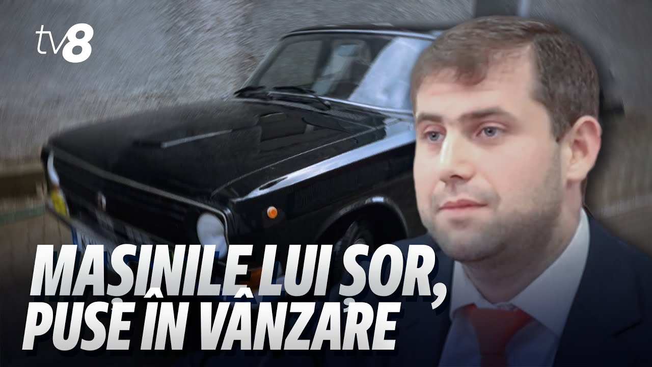 Mașinile lui Șor, puse în vânzare. Un Bentley și o Volga vor fi obiectele licitației din 9 iulie