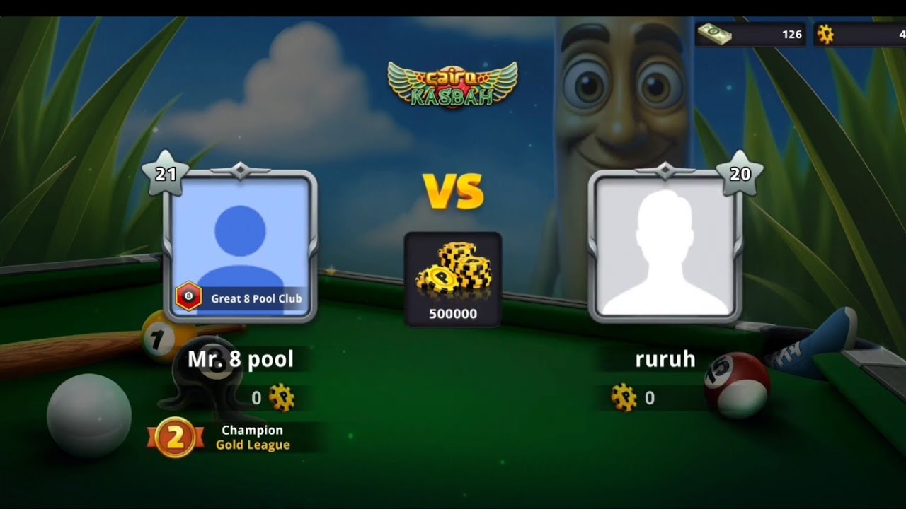 🎱 8 Ball Pool Battle #78 | Cairo Kasbah 500K Painful Defeat 😓🔥 | Road to 1B Coins