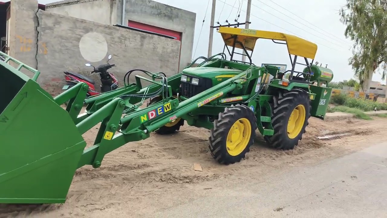 JOHN DEERE LOADER TRACTOR 4X4 LOADER TUDA WALA NEW VIDEOS NEW DALL ENGINEERING WORKS