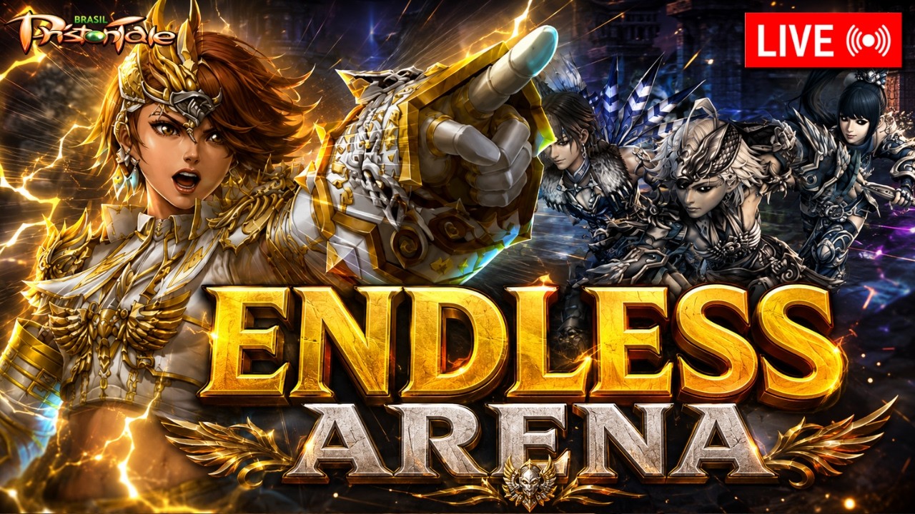 🔴 NOVA ATRA&Ccedil;&Atilde;O PERMANENTE NO PRISTON TALE BRASIL - ENDLESS ARENA