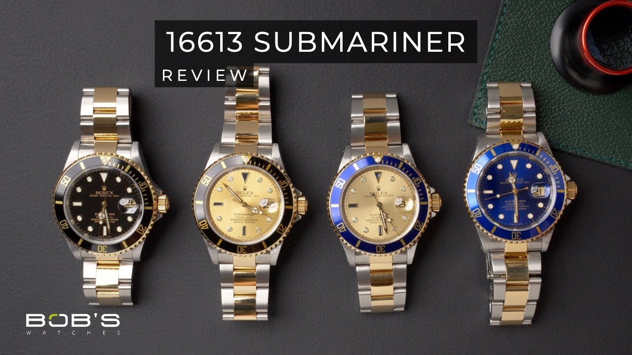 Обзор двухцветных часов Rolex Submariner 16613 — полное руководство по покупке