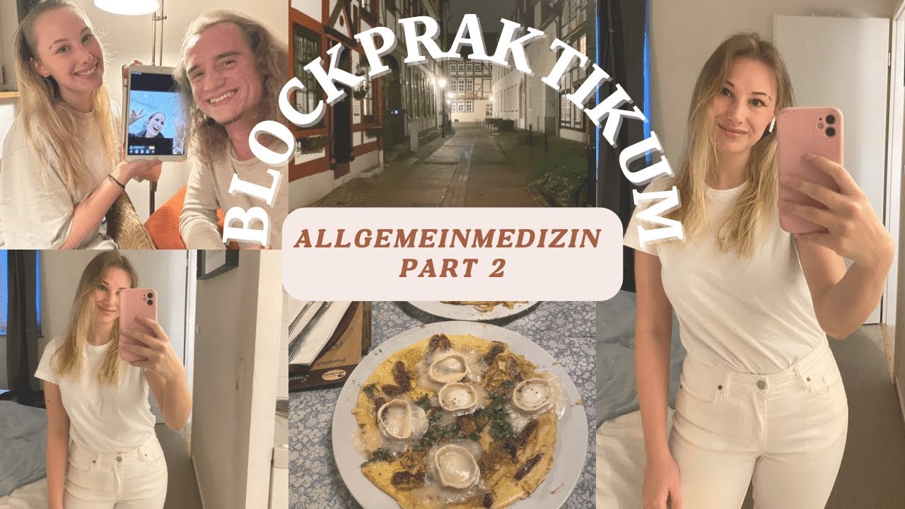 Blockpraktikum Allgemeinmedizin Part 2 | Hausarztpraxis auf dem Land | 1000 Abos & Freizeit🩺🩰🥞