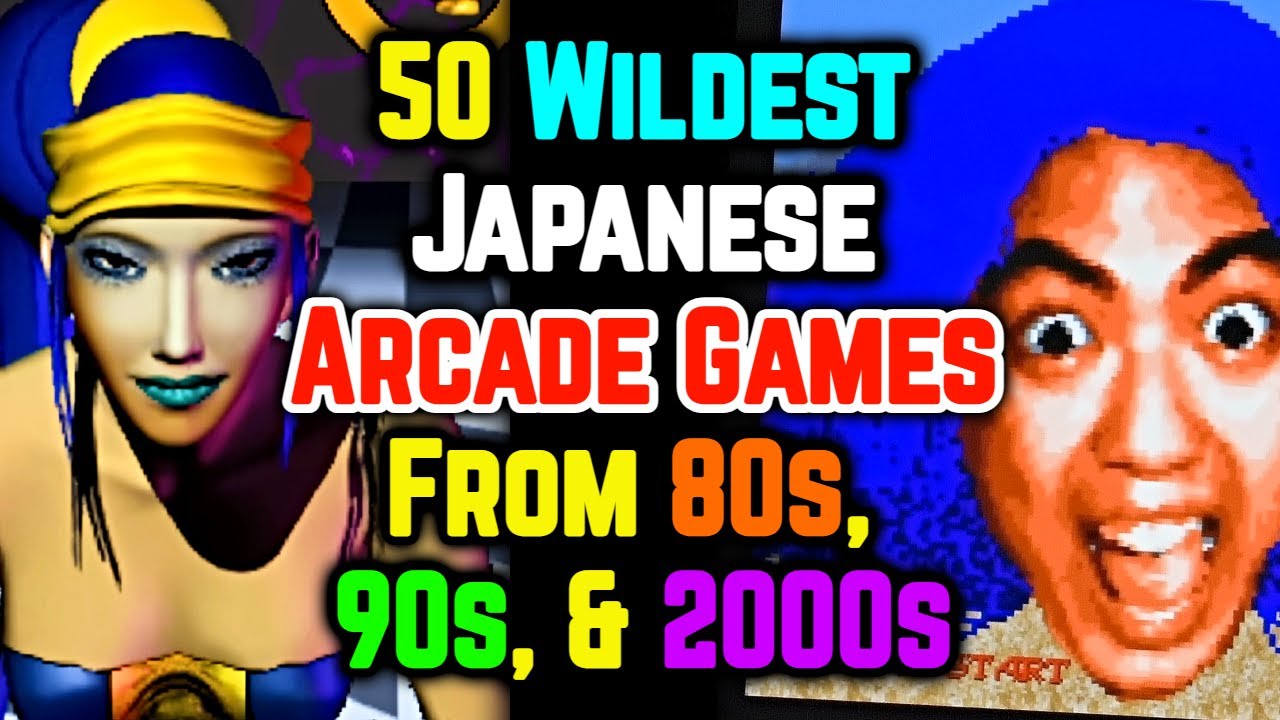 50 Wildest Japanese Arcade Games From the 80s, 90s, and 2000s - Explored