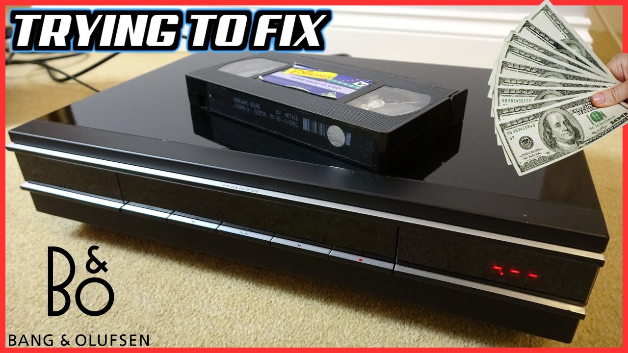 Trying to FIX - Bang & Olufsen Beocord V8000 VCR Video Player