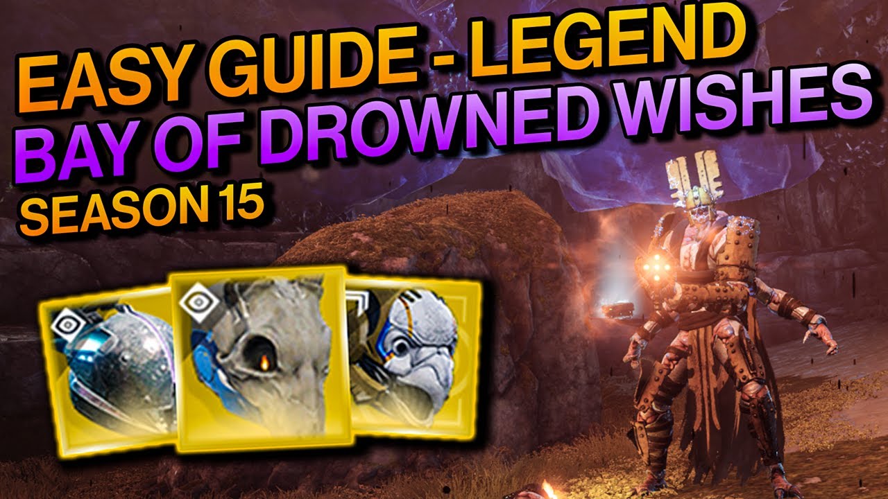 Destiny 2: Platinum BAY OF DROWNED WISHES Legend Lost Sector Guide - Simple & Easy - (S15/Lost)