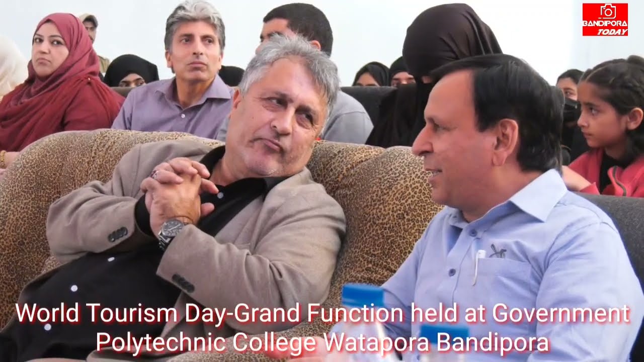 World Tourism Day| Grand Event| held at |Government Polytechnic College Watapora Bandipora|