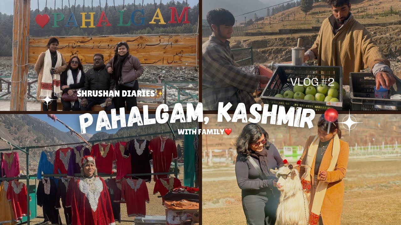 Pahalgam in Winter 🏔️❄️ | Hotel Tour & Travel Vlog