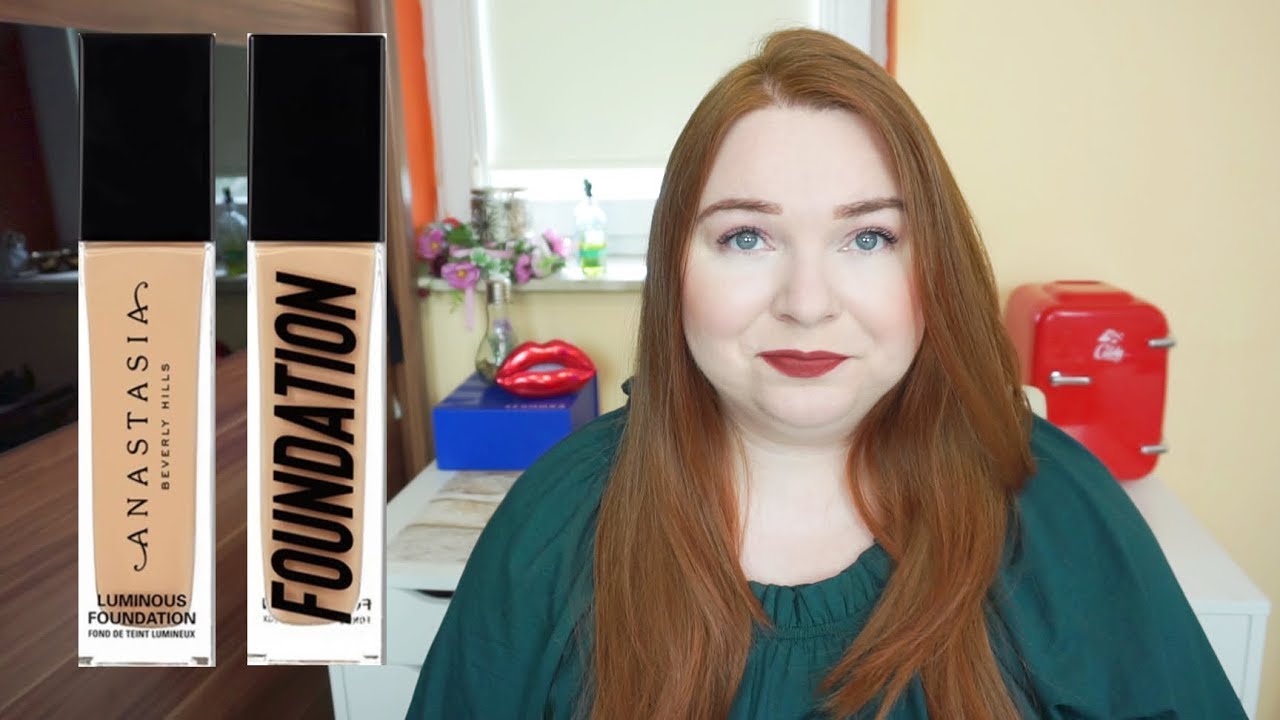 ANASTASIA BEVERLY HILLS LUMINOUS FOUNDATION - TEST NA TŁUSTEJ SKÓRZE