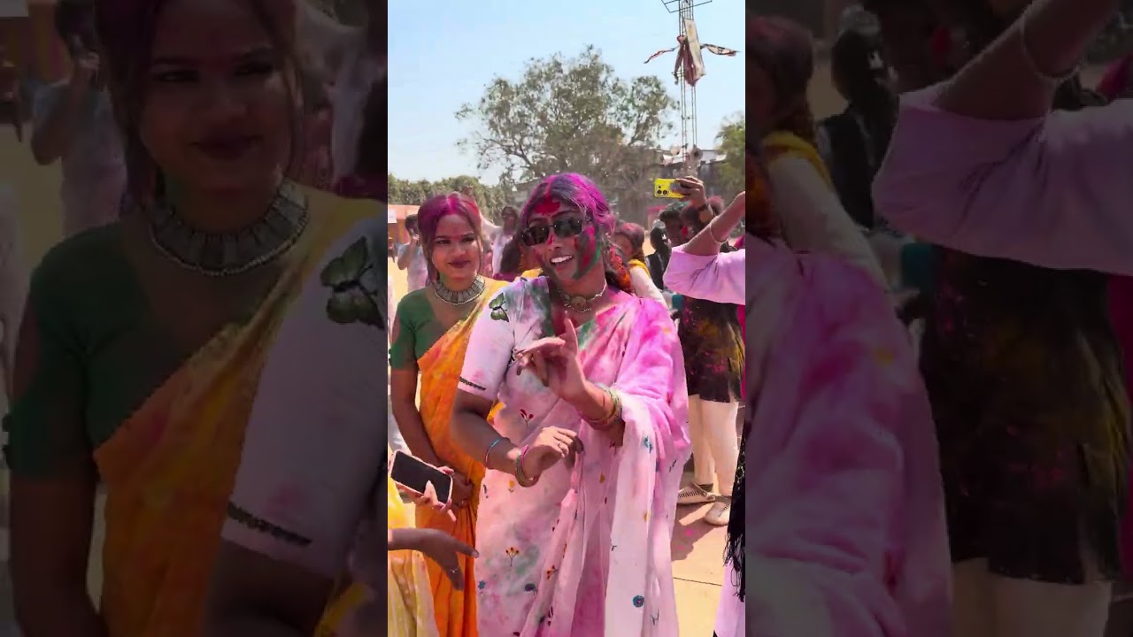 Dol special🥳💜🩵#bengalvlogger #minivlog #blogger #bengali #vlog 