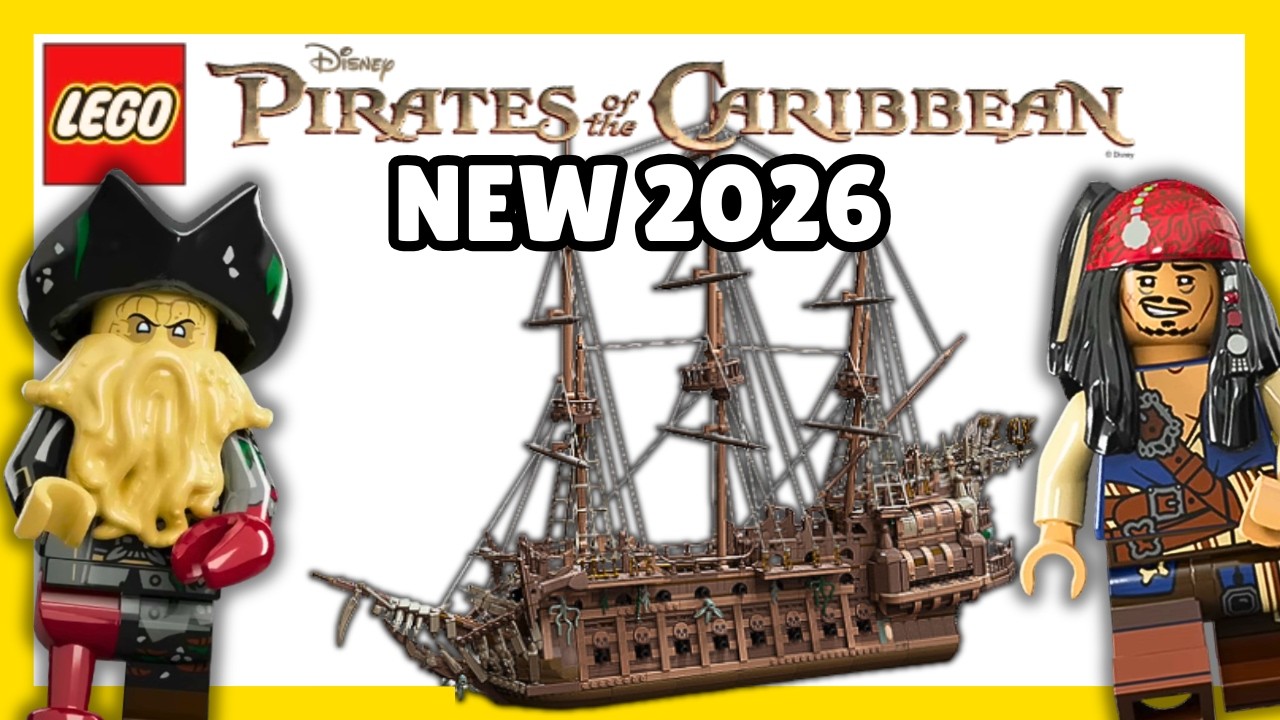 НОВЫЙ LEGO Пираты Карибского моря Летучий Голландец 2026!