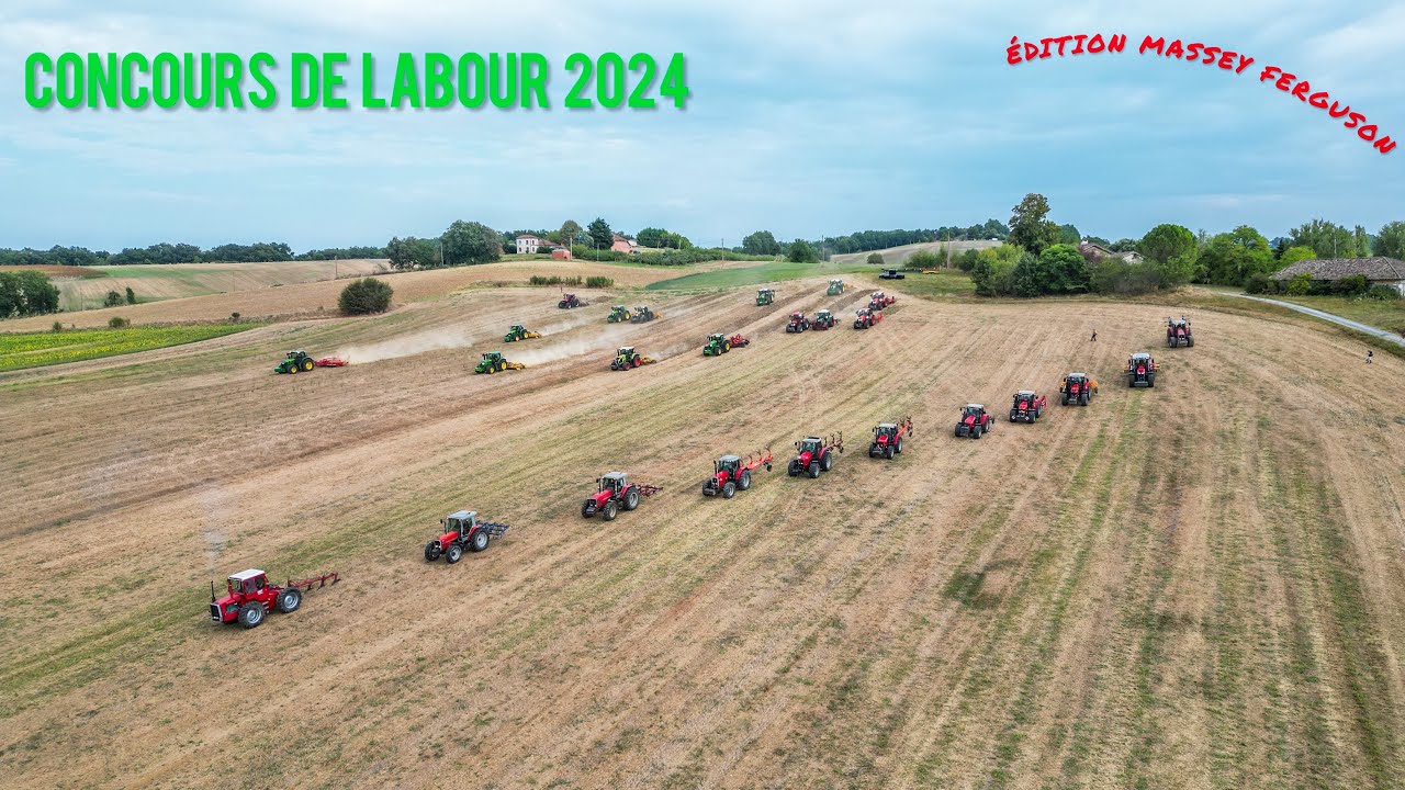 Concours de Labours de Molières 2024 ! Edition Massey Ferguson