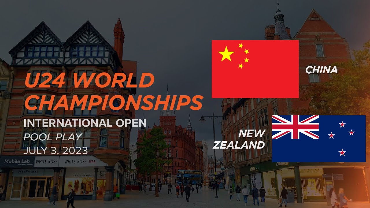 China vs. New Zealand | Open Pool Play | 2023 World Under-24 Ultimate Championships