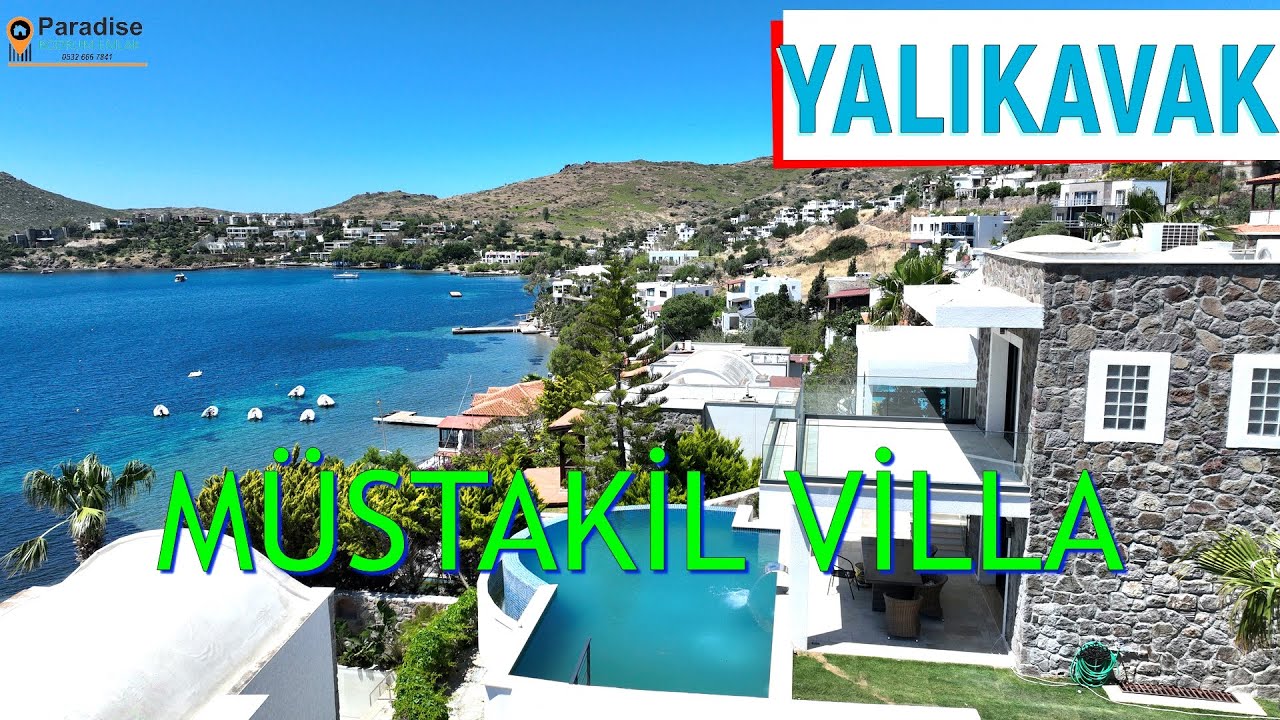 Bodrum Yalıkavak Küdür'de Satılık Müstakil Villa