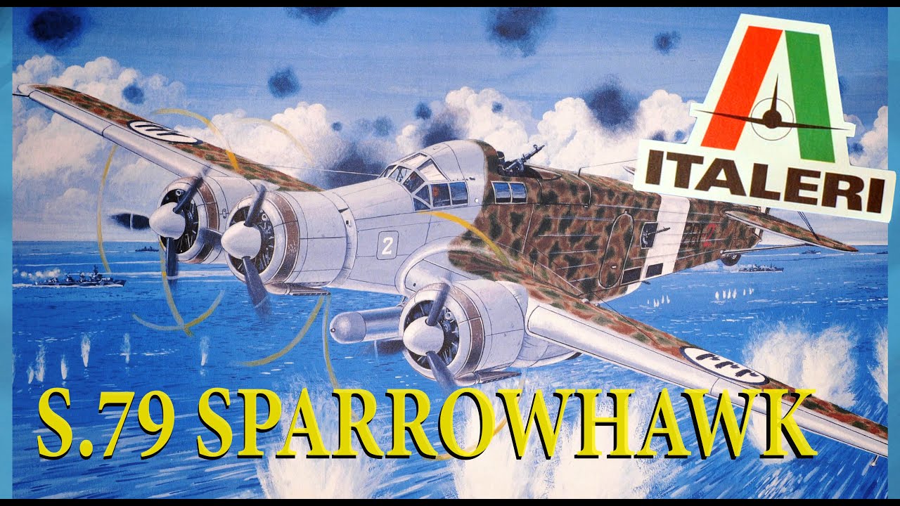 Italeri 1:72 Scale S.79 Sparviero