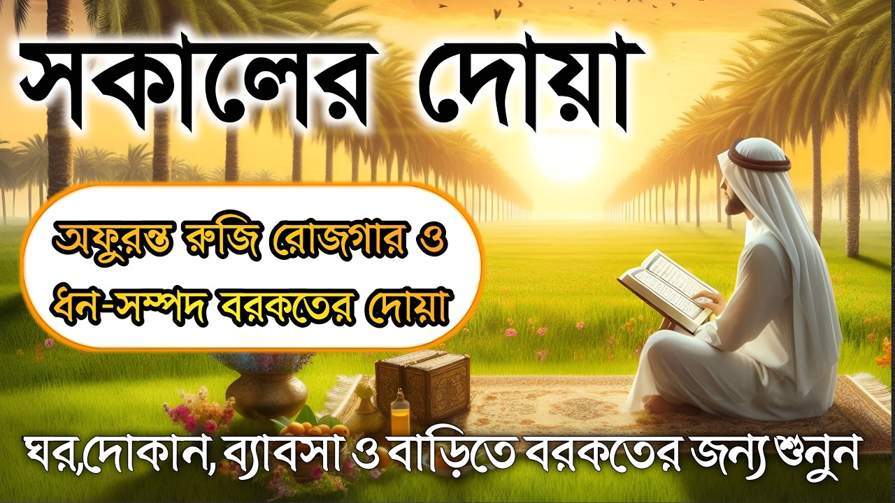 সকালটা শুরু হোক হৃদয় শীতল করা বরকতময় আয়াত দিয়ে। সকালের দোয়া ও জিকির । Morning Dua Full by Alaa Aqel