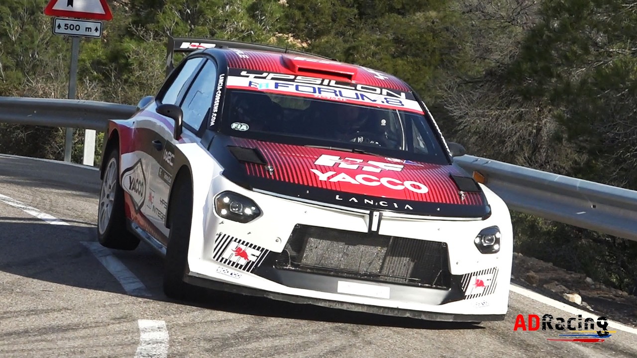 Test Lancia Ypsilon Rally2 2026 | Yohan Rossel | ADRacing