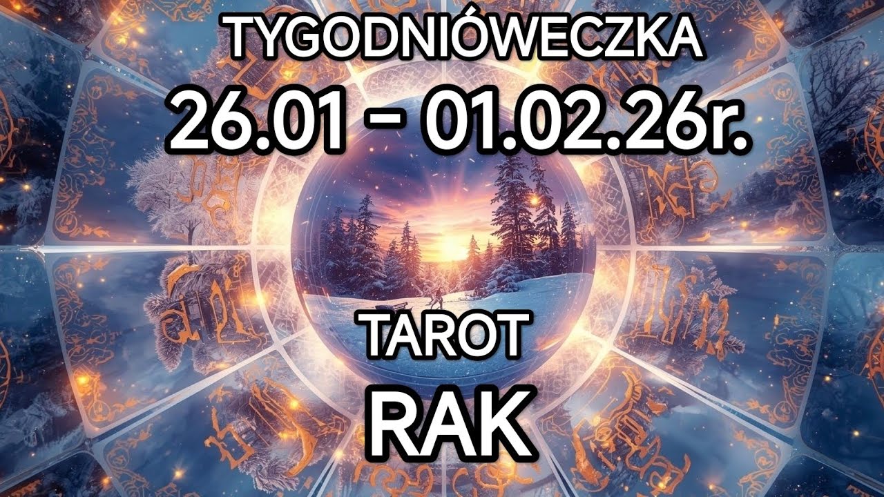 RAK & TYGODNIÓWECZKA 26.01./01.02.26r. na MIŁOŚĆ 💌 PRACĘ #tarot #przeznaczenie #miłość #praca