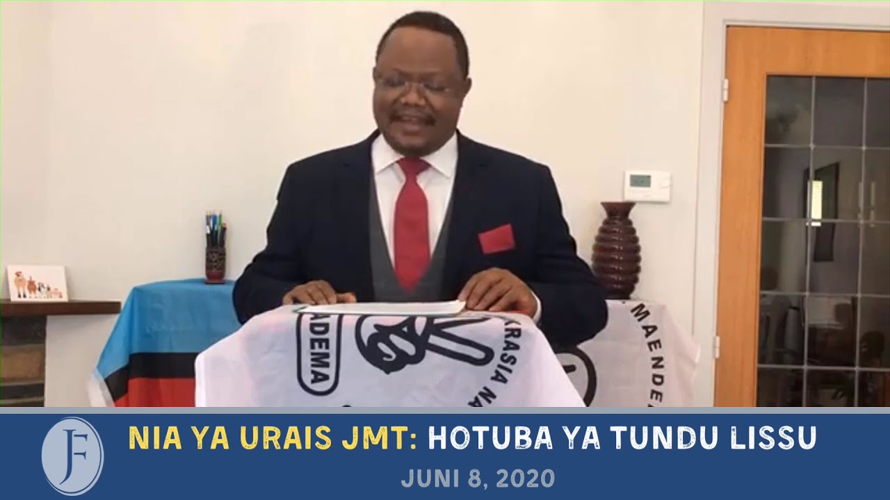 Hotuba ya Tundu Lissu kutangaza nia ya kugombea Urais wa Jamhuri ya Muungano wa Tanzania