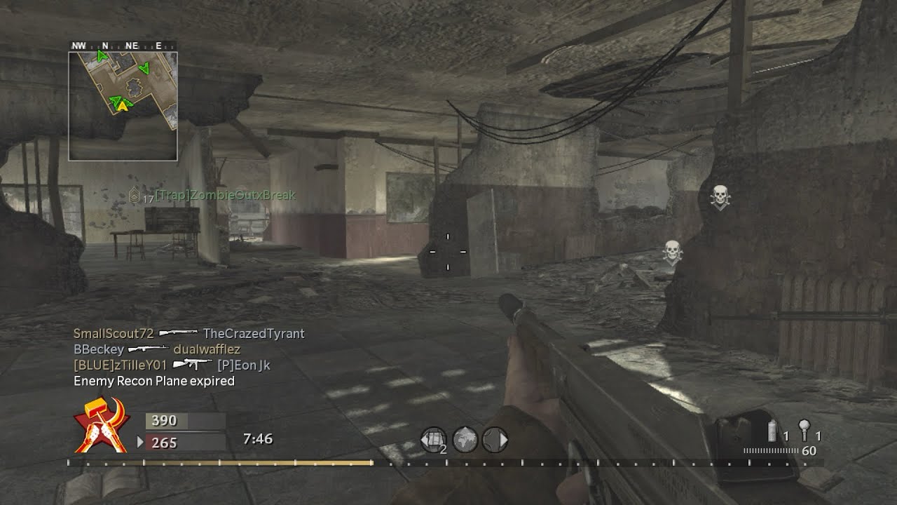 Call of Duty WAW Thompson Gameplay [4K] 