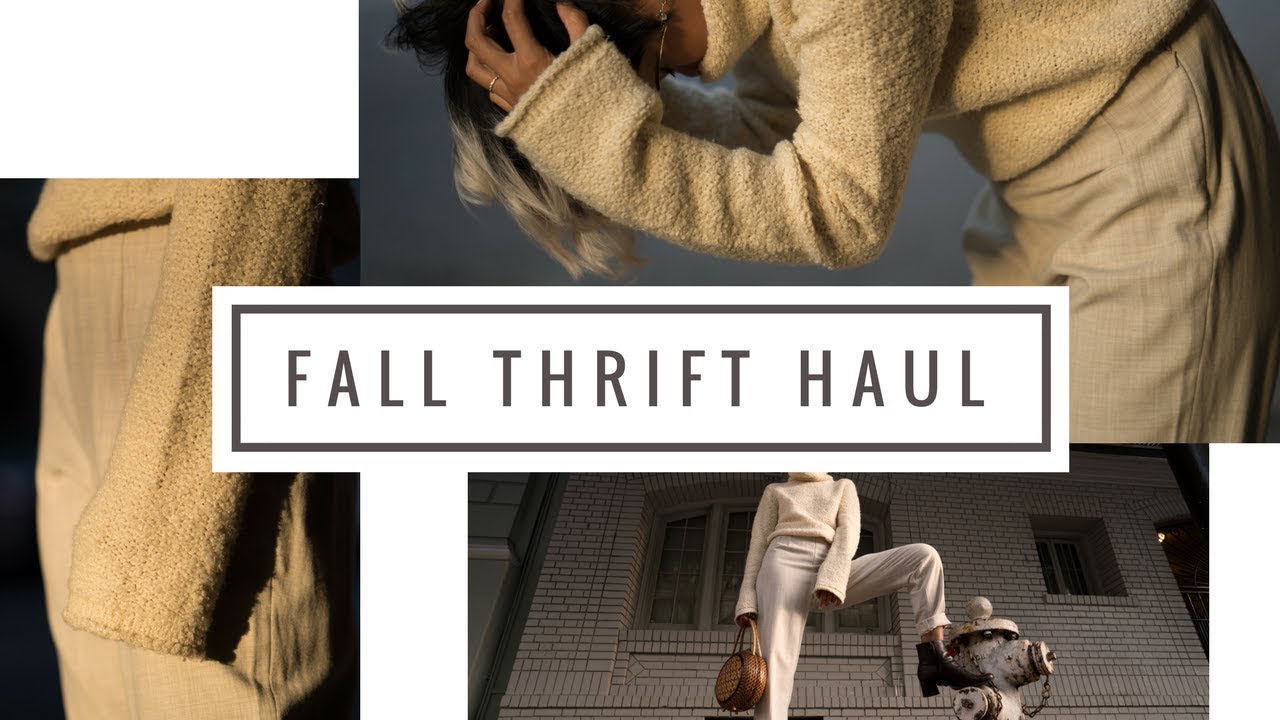 HUGE AUTUMN/FALL THRIFT HAUL + TRY ON - Savers | HellaJam