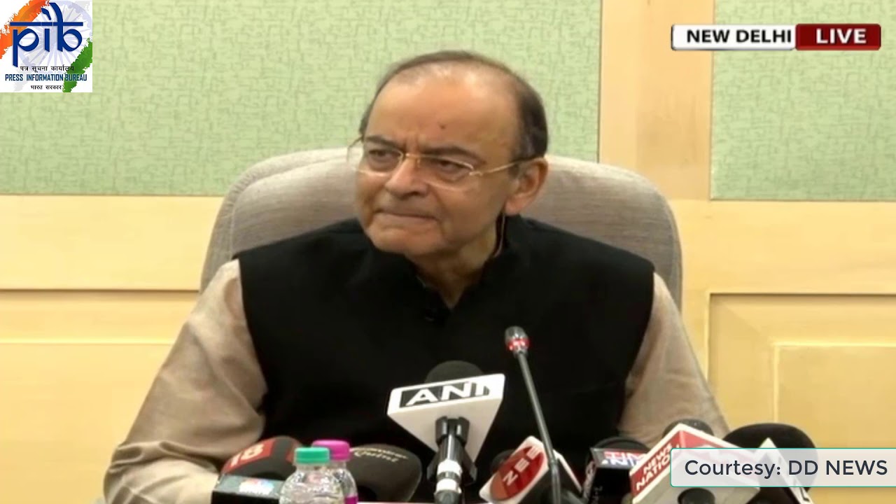 Union Minister Arun Jaitley speaks on EPF mandatory contribution