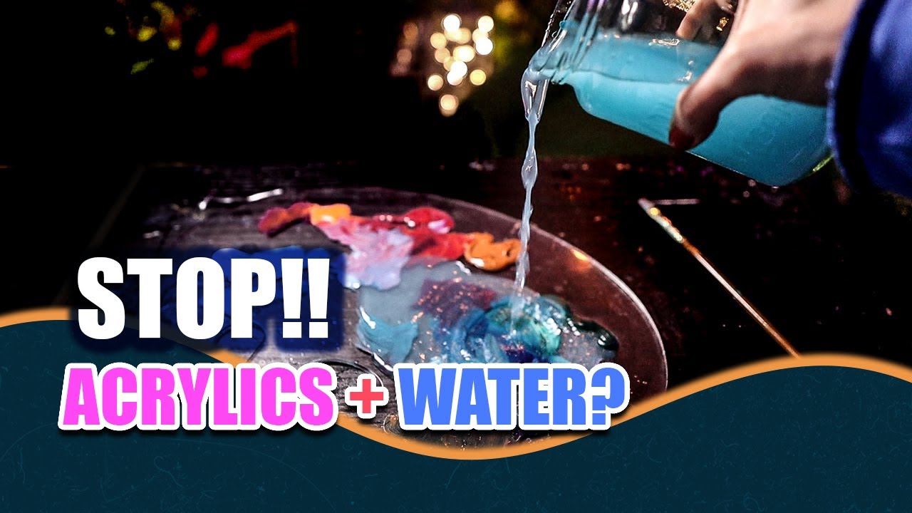 The Worst Mistake Acrylic Painters Make? The REAL truth!