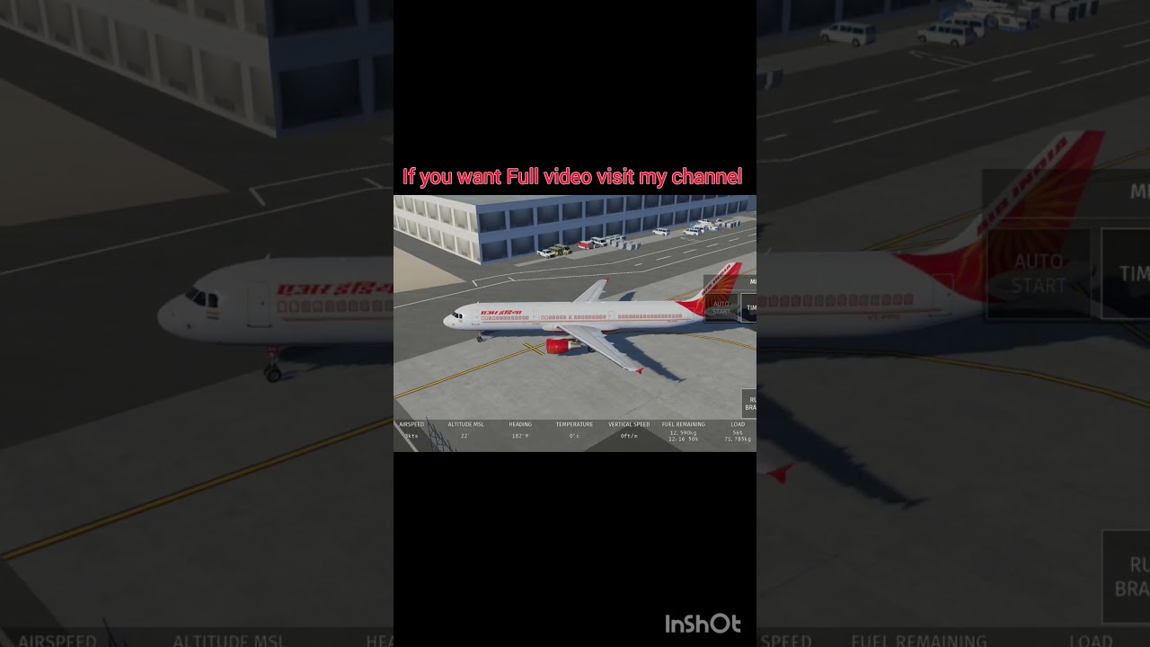 Air india real flight simulator game 🎯 Aeroplane video,⚡ 