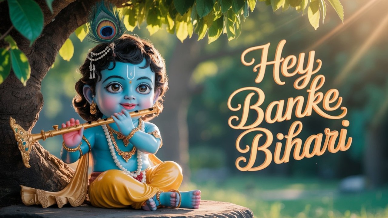 Hey Banke Bihari Bhajan | Sweet Shri Krishna Bhajan | Morning Peace Vibes