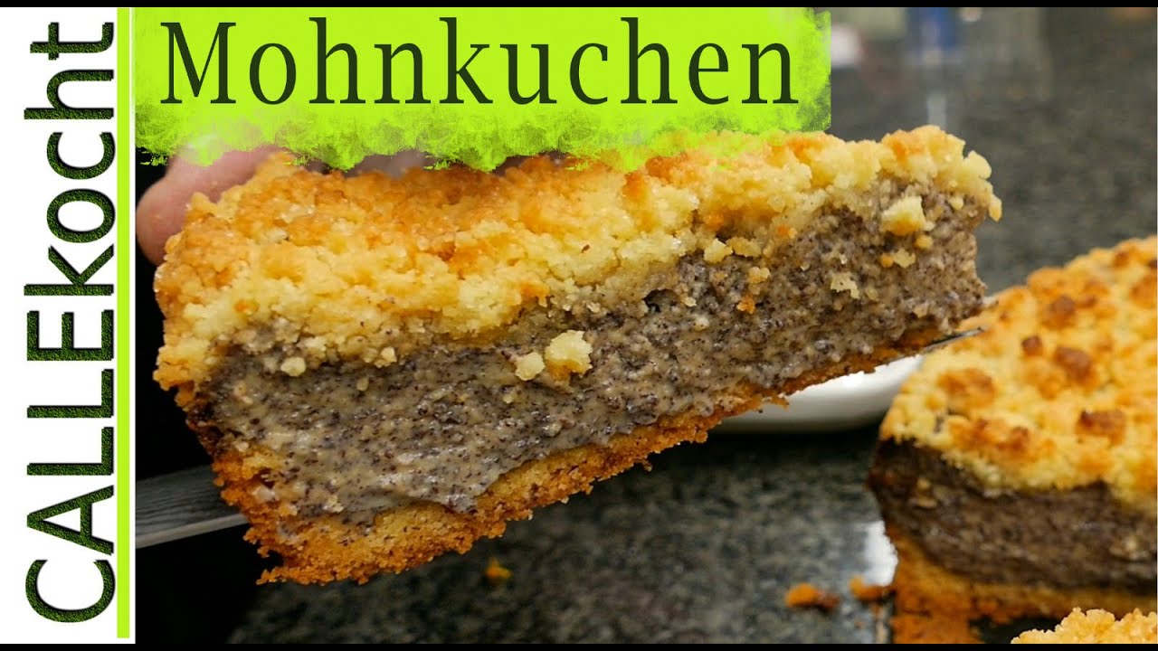 Saftiger Streusel - Mohnkuchen selber backen - Das Rezept