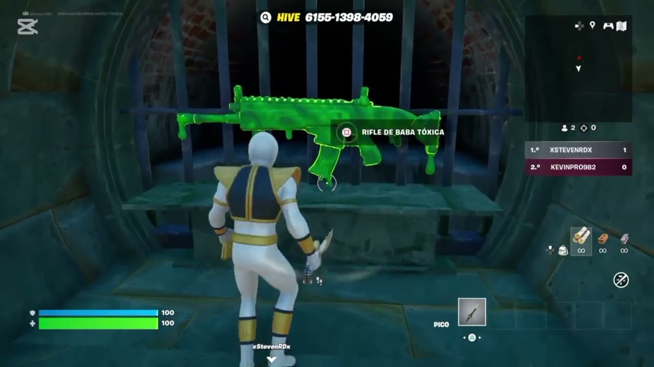 Cómo conseguir el rifle de Baba tóxica fácilmente en  1v1  with every gun