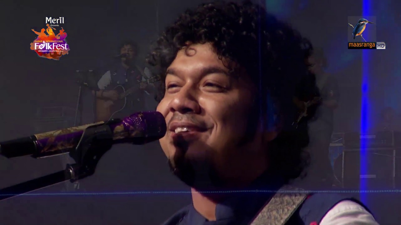 Jhan Diya Bauju | Papon | Dhaka International FolkFest 2017