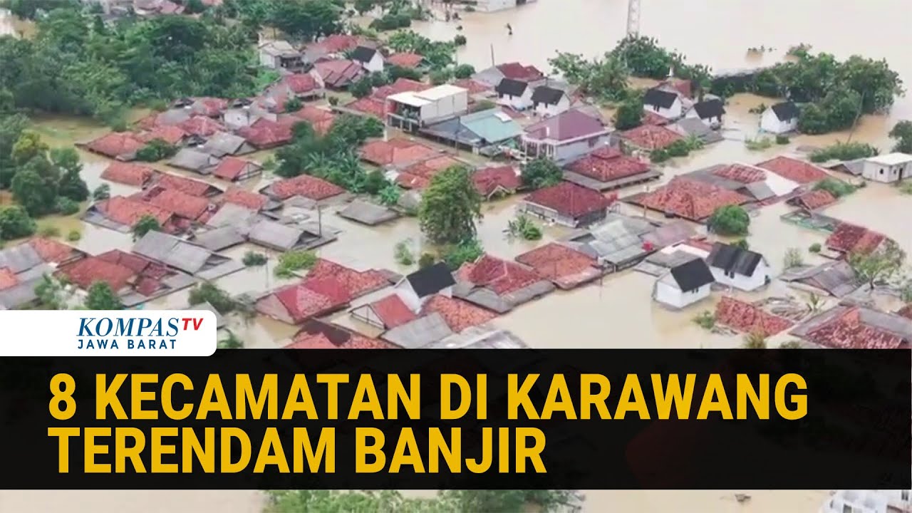 Banjir Terjang Karawang: Air Mencapai 3 Meter-Rendam 29 Desa di 8 Kecamatan