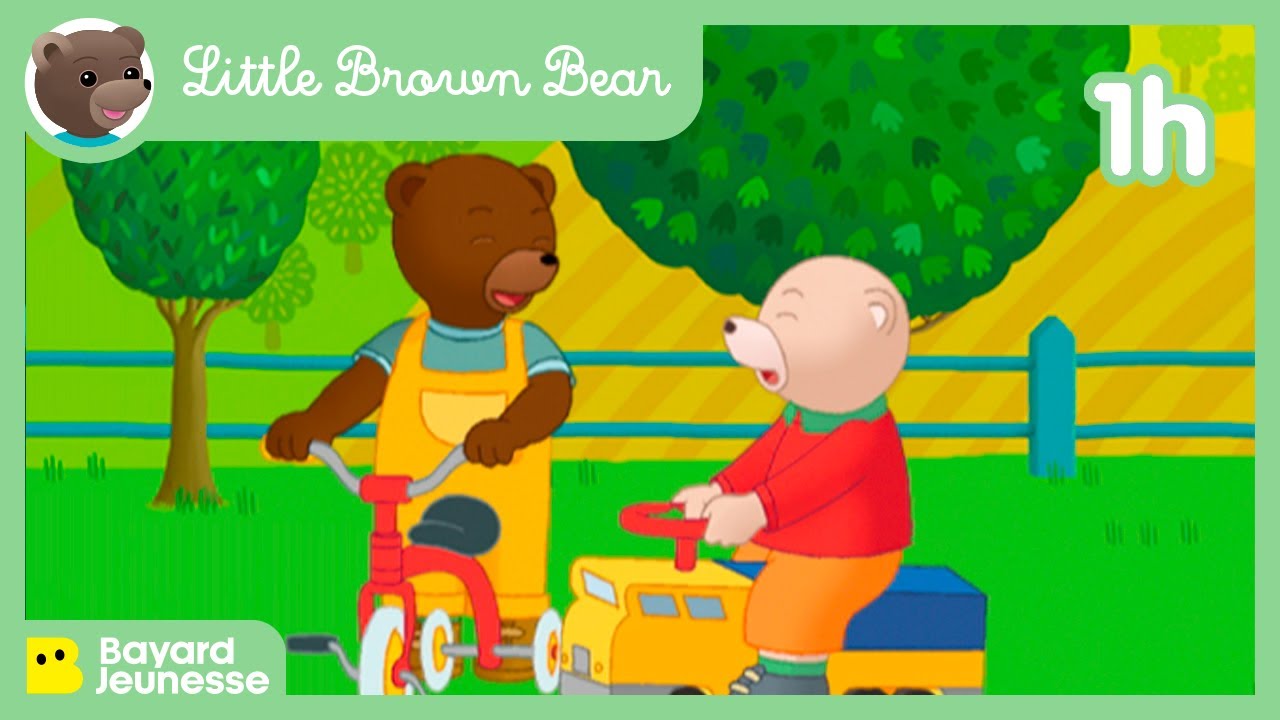 🤪 Little Brown Bear plays the fool 🤪 - Cartoon for kids