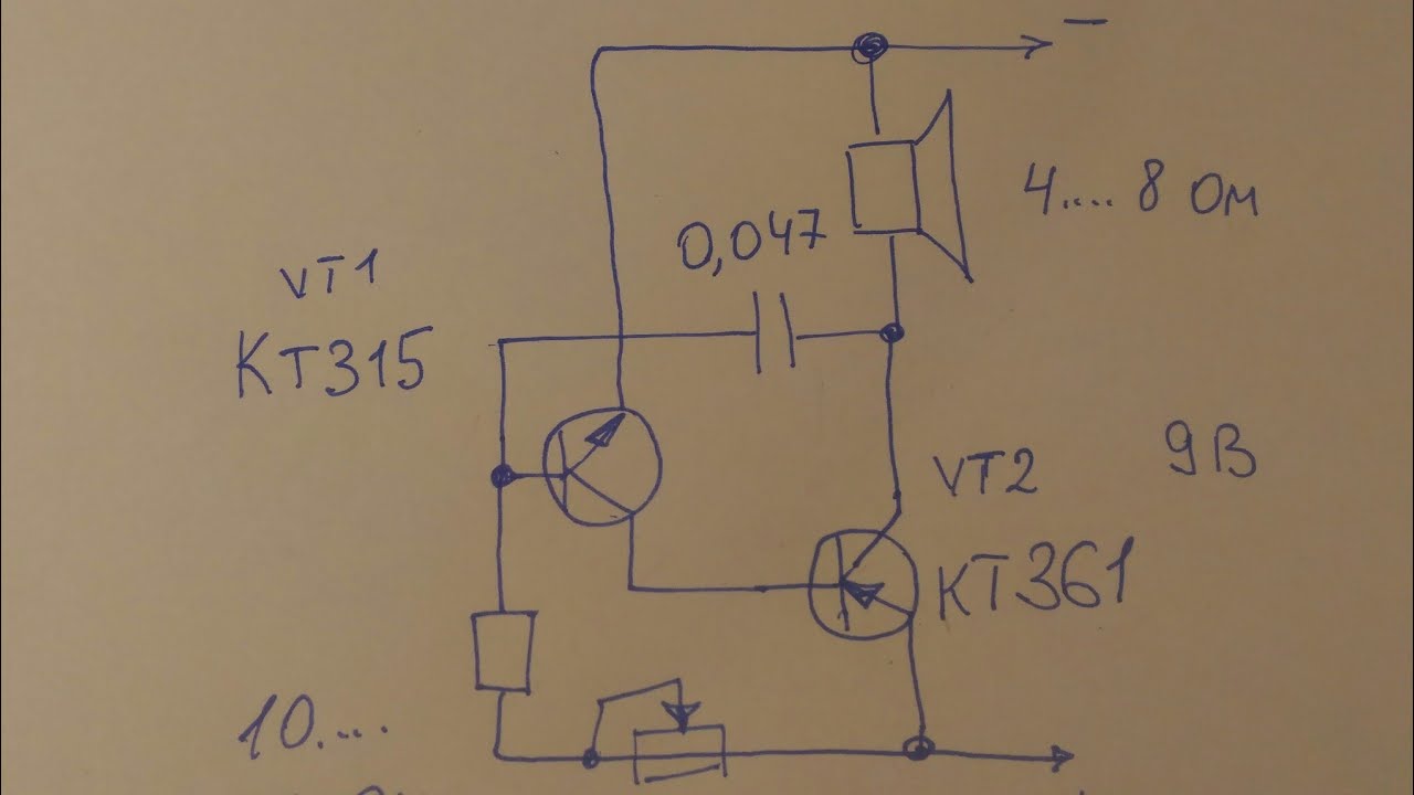 Для начинающих.Сборка простой пищалки и выбор частоты.