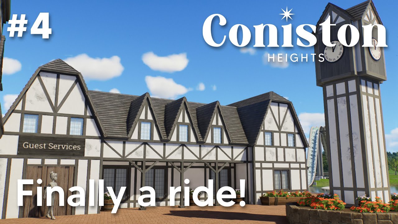 ACTUALLY BUILDING A RIDE? - Coniston Heights Episode 4 | Planet Coaster 2